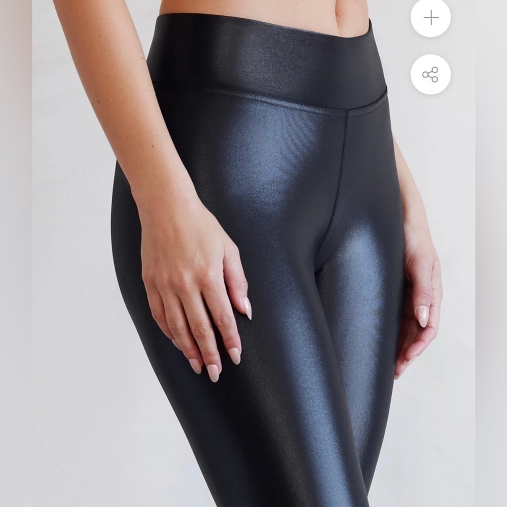 Carbon38 Takara Mid Rise Leggings Navy Small